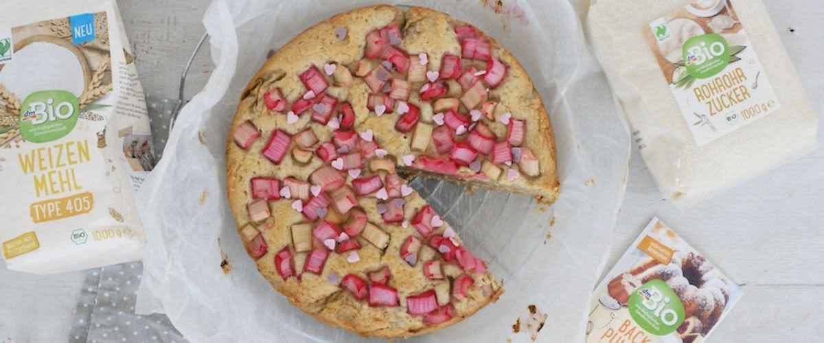 Rebarbarás sütemény anyák napjára