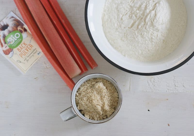 Rebarbarás sütemény anyák napjára