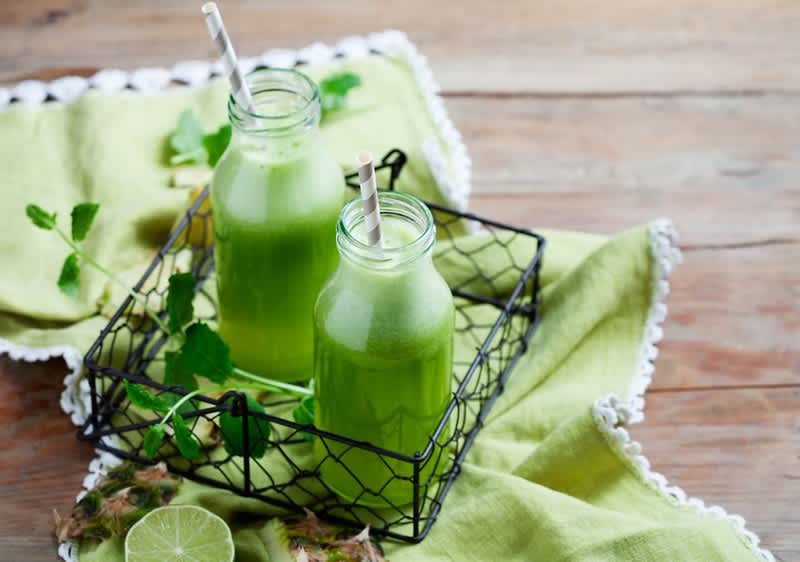 Zöld smoothie-k