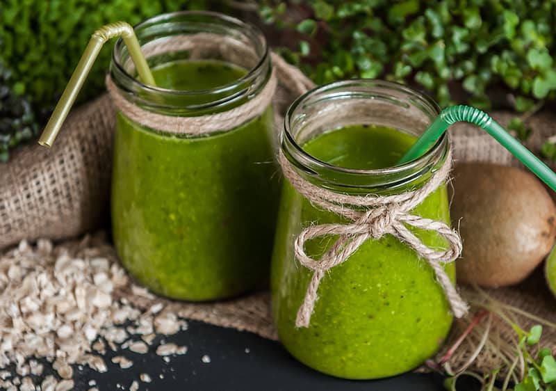Zöld smoothie-k