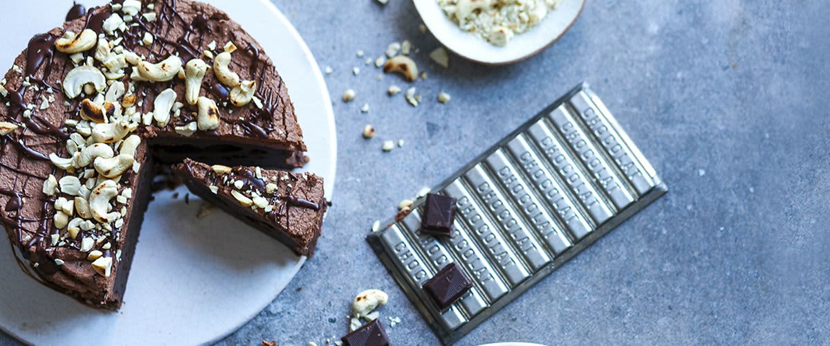 Kesudiós, kávés brownie-torta dm.hu