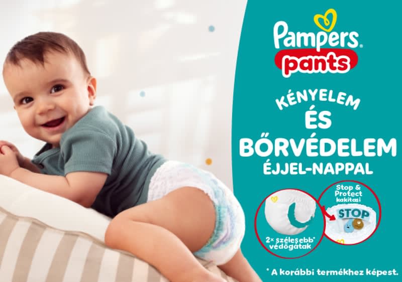 Pampers Logo Markenseite