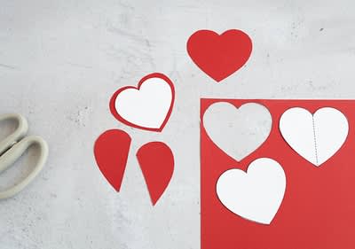 DIY Valentin-napi üdvözlőlap