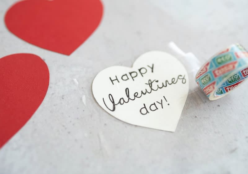 DIY Valentin-napi üdvözlőlap