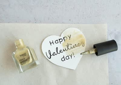 DIY Valentin-napi üdvözlőlap