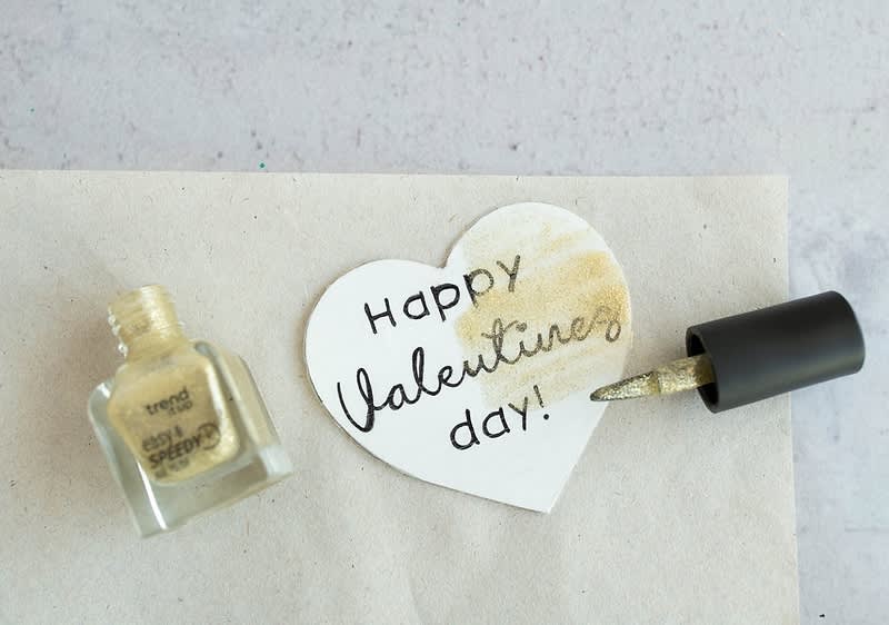 DIY Valentin-napi üdvözlőlap