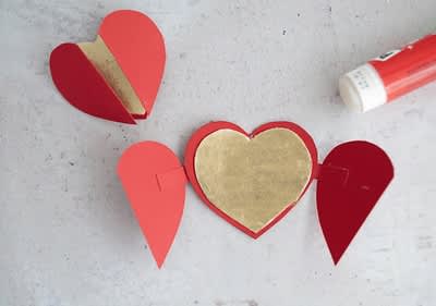 DIY Valentin-napi üdvözlőlap