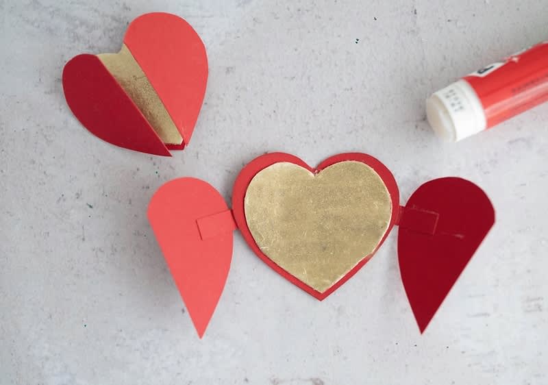 DIY Valentin-napi üdvözlőlap