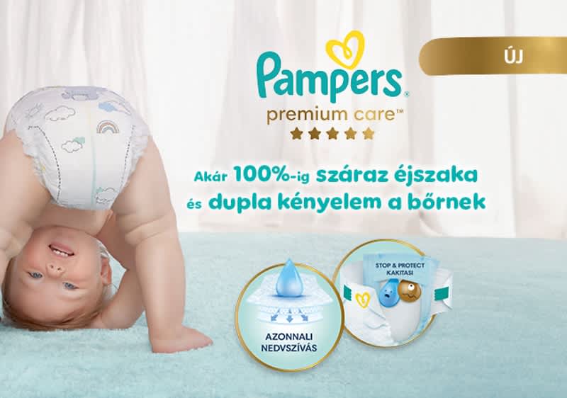 Pampers Logo Markenseite