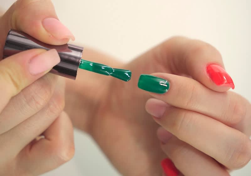 Karácsonyi körmök