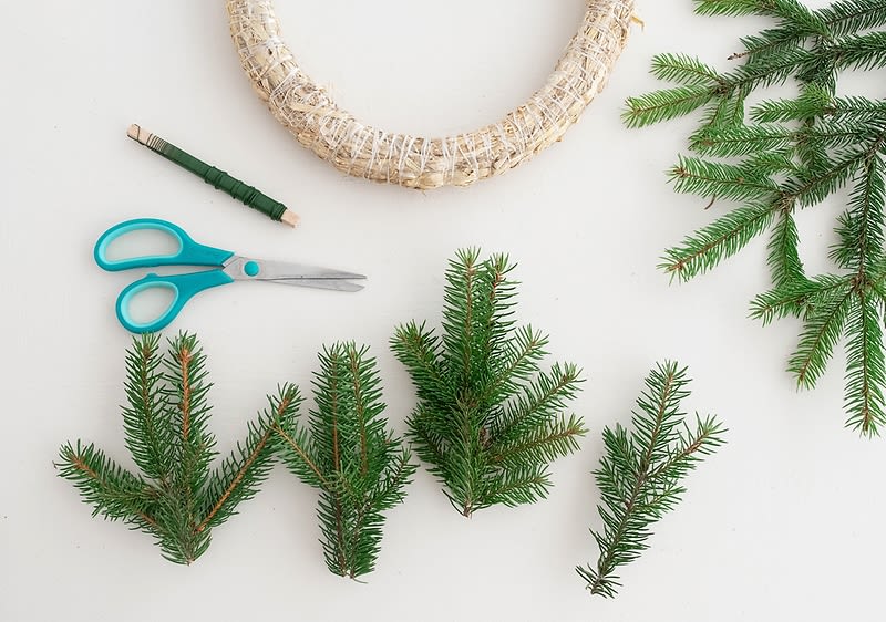 Adventi koszorú készítése házilag