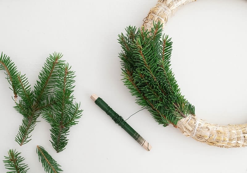 Adventi koszorú készítése házilag