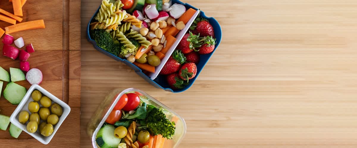 Vegán meal prepping