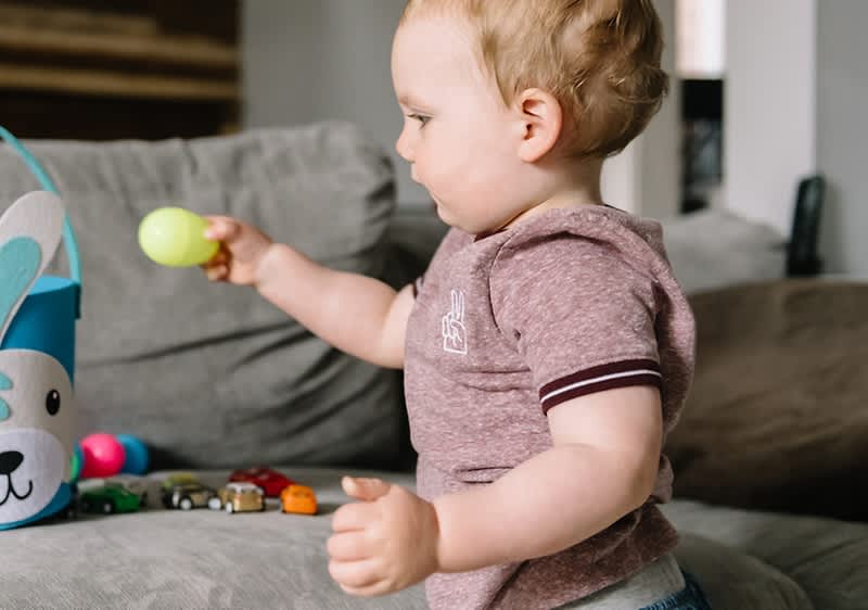 Húsvéti kosár babáknak