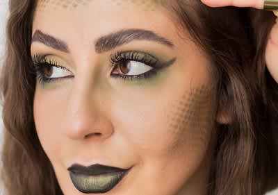 Extravagáns halloweeni megjelenés könnyedén