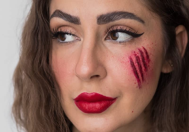 Utolsó pillanatos halloweeni smink