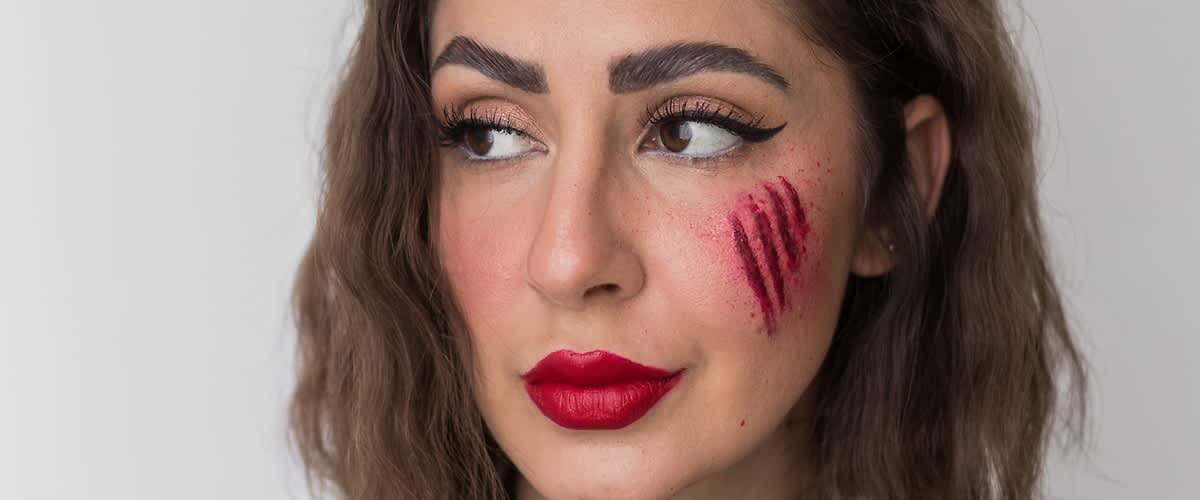 Utolsó pillanatos halloweeni smink