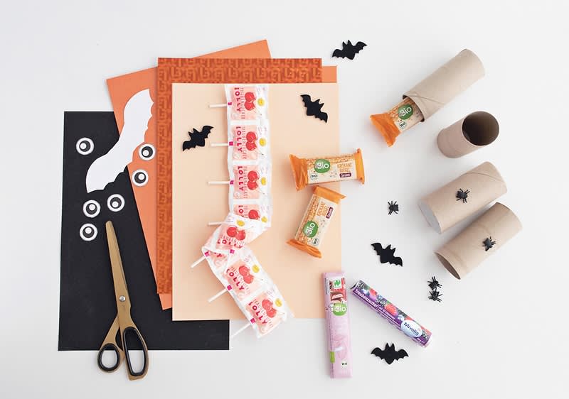 DIY halloweeni denevérek