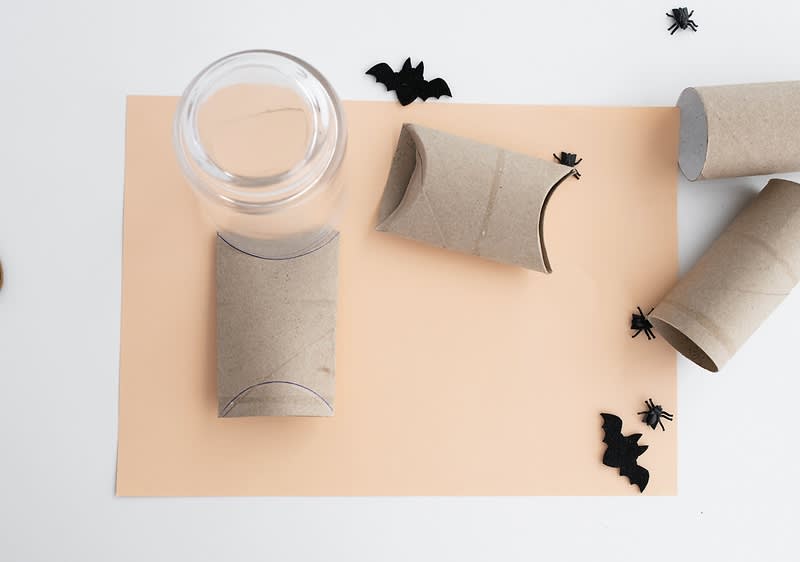 DIY halloweeni denevérek