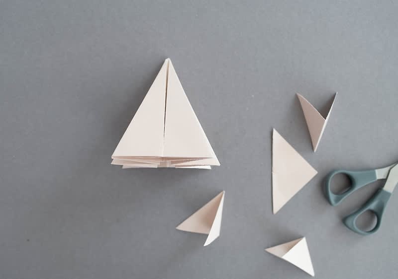 Saját készítésű karácsonyfa 