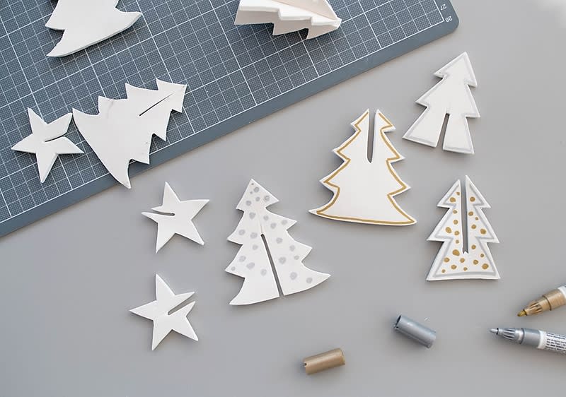 Saját készítésű karácsonyfa 