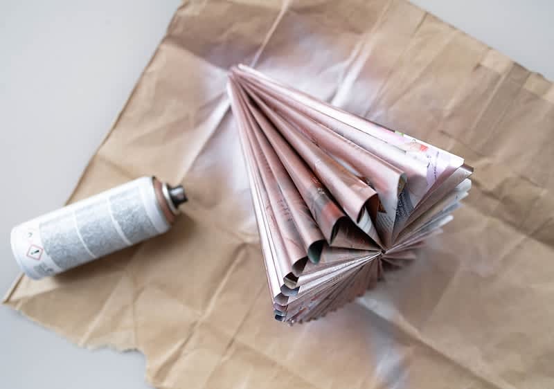 Saját készítésű karácsonyfa 