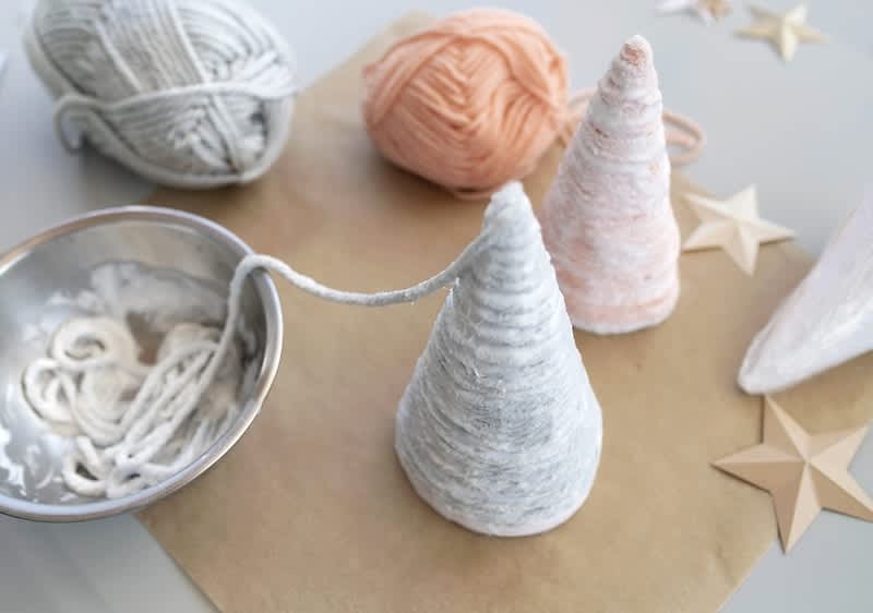 Saját készítésű karácsonyfa 