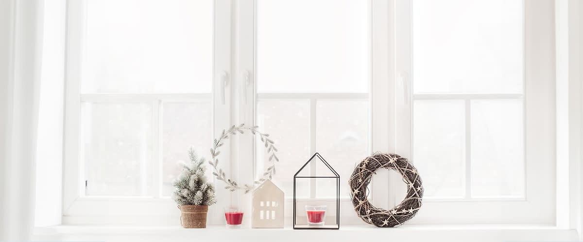 Karácsonyi ablakdekoráció 