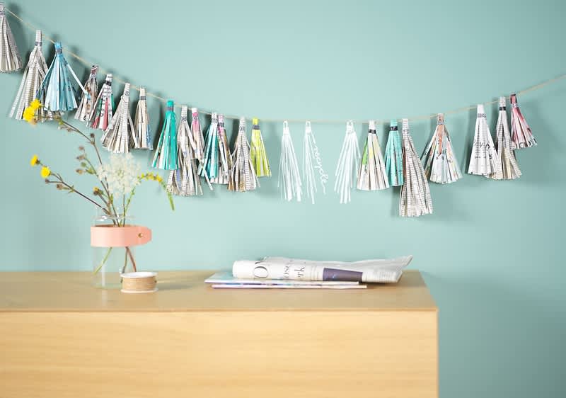 Upcycling girland