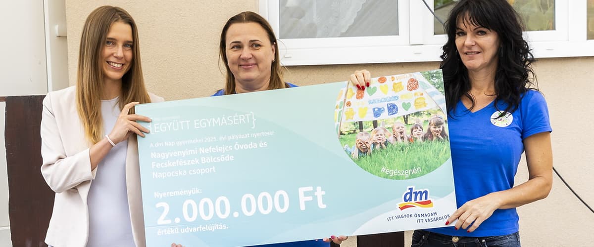 A dm az előre mutató megoldásokban hisz: a forgalmi növekedés lehetőséget ad a további fejlesztésekre 