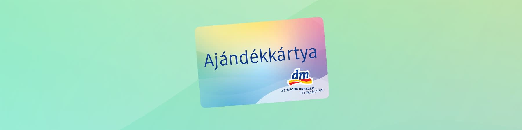 dm Ajándékkártya