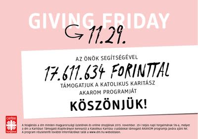 Giving friday