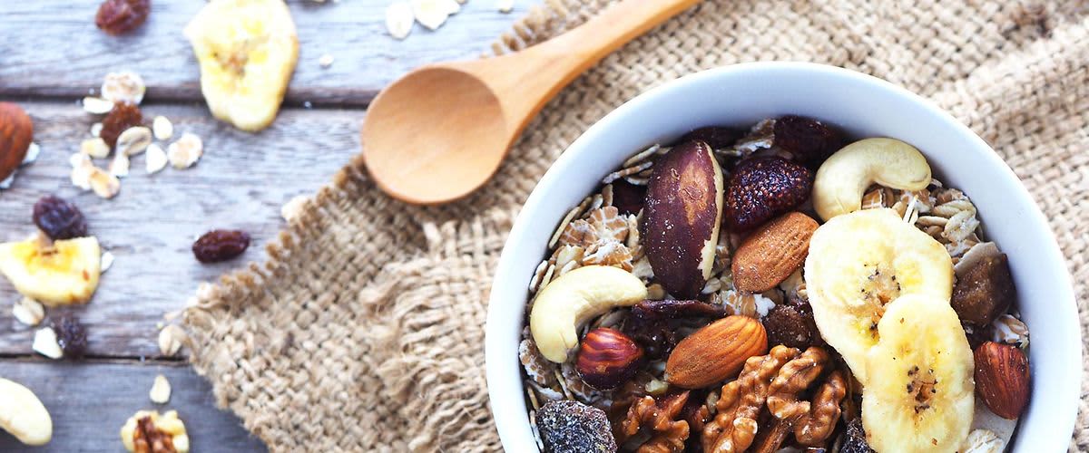 Bio aszalt gyümölcsök