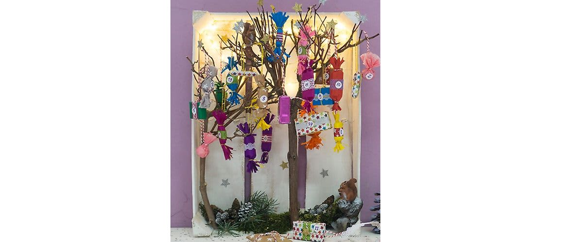 Adventi kalendárium a dobozban