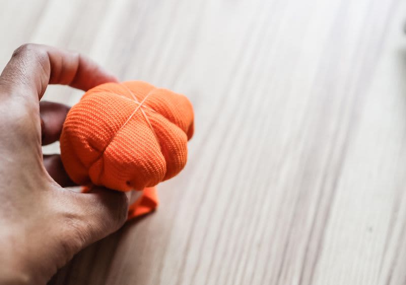 Halloween ajtódísz