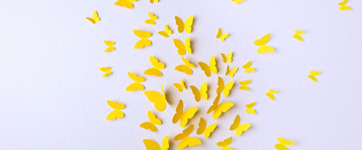 Színes dekorlepkék