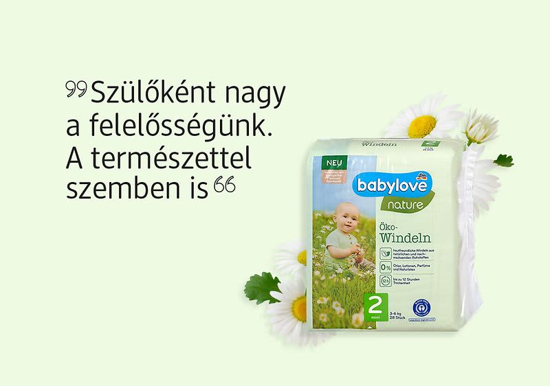 Fenntartható babaápolási termékek