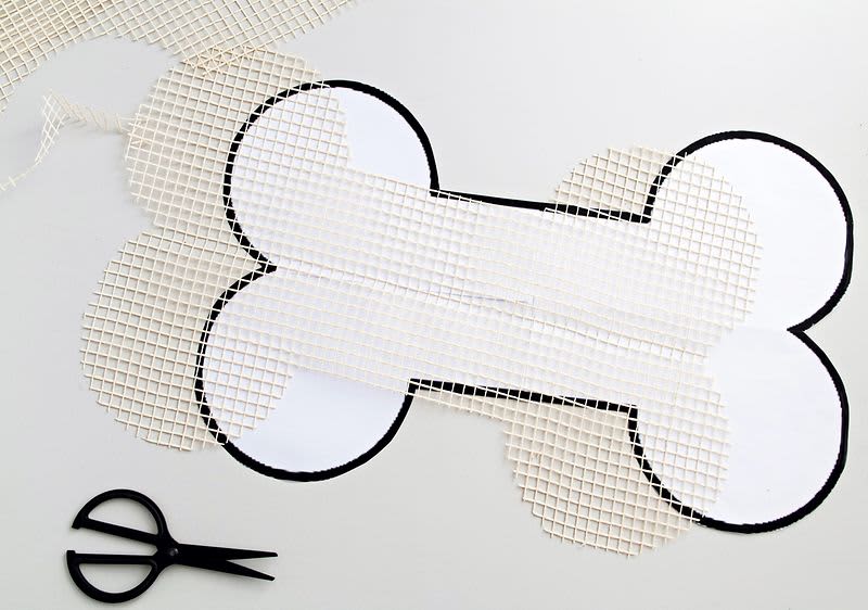 DIY szimatszőnyeg kutyák számára 