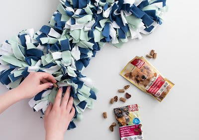 DIY szimatszőnyeg kutyák számára