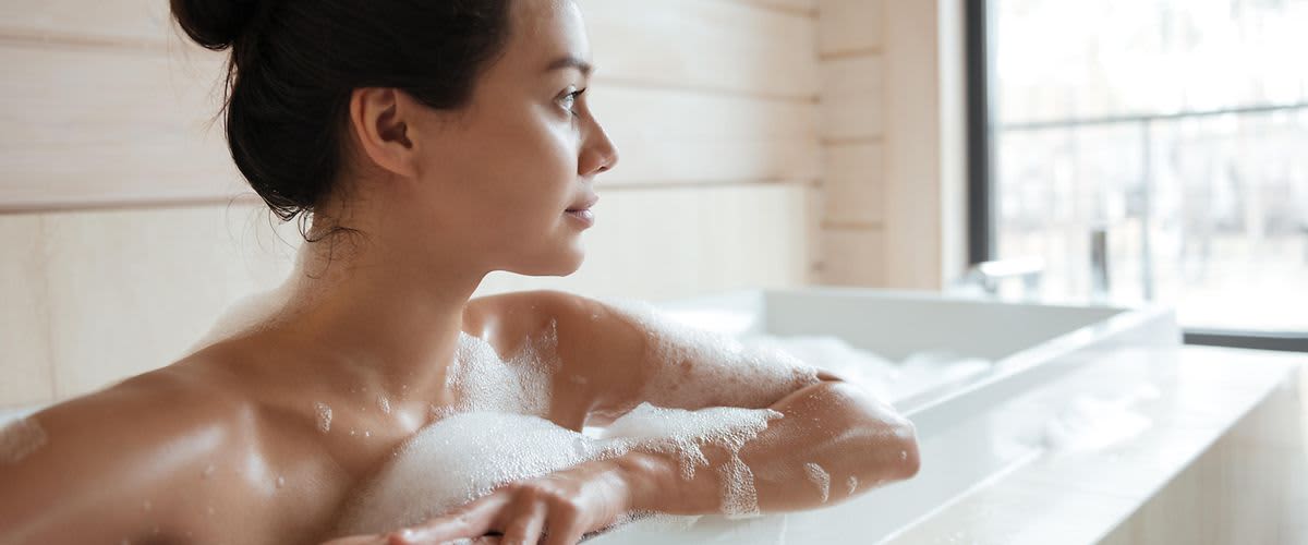 Ápoló és lazító fürdő