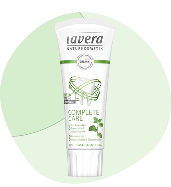 Dentifricio senza microplastiche