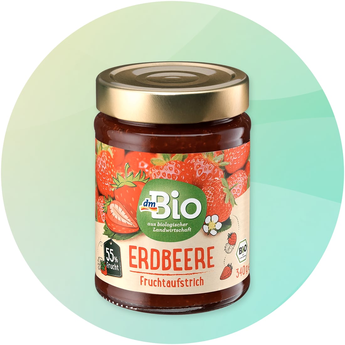 Marmellata di fragole dmBio.