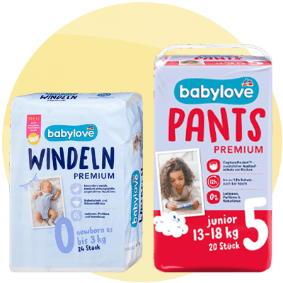 Pannolini Babylove confezioni Windeln e Pants junior 13-18 kg
