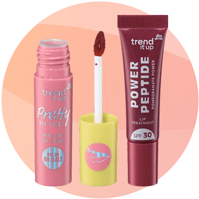 Make-up labbra di t!U: tinta labbra peel-off e power peptide.