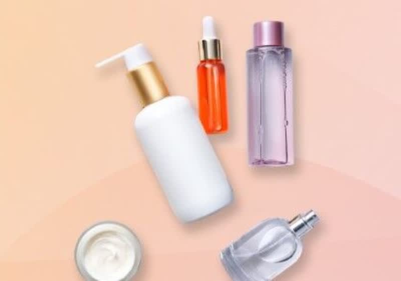 Sfondo categoria profumi e cosmesi