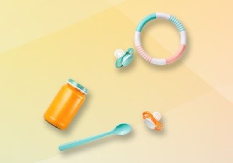 Sfondo categoria prodotti per neonati e bambini