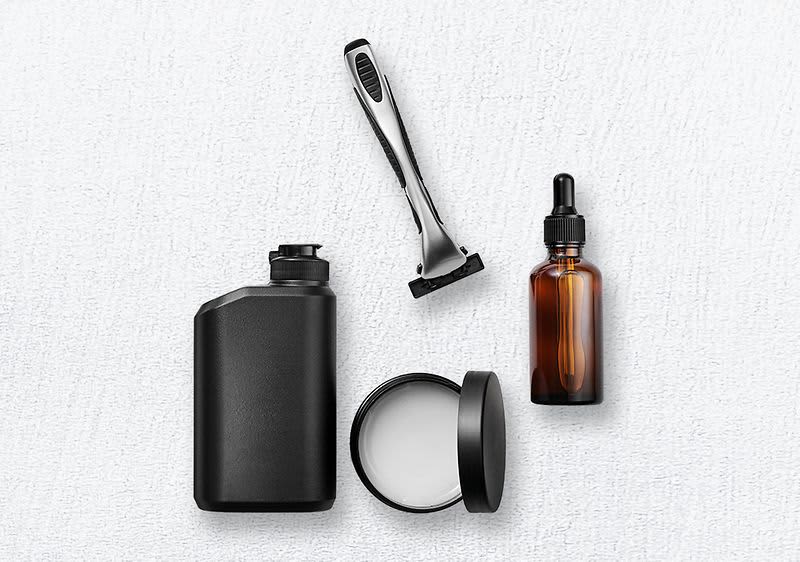 Männerpflege-Produkte