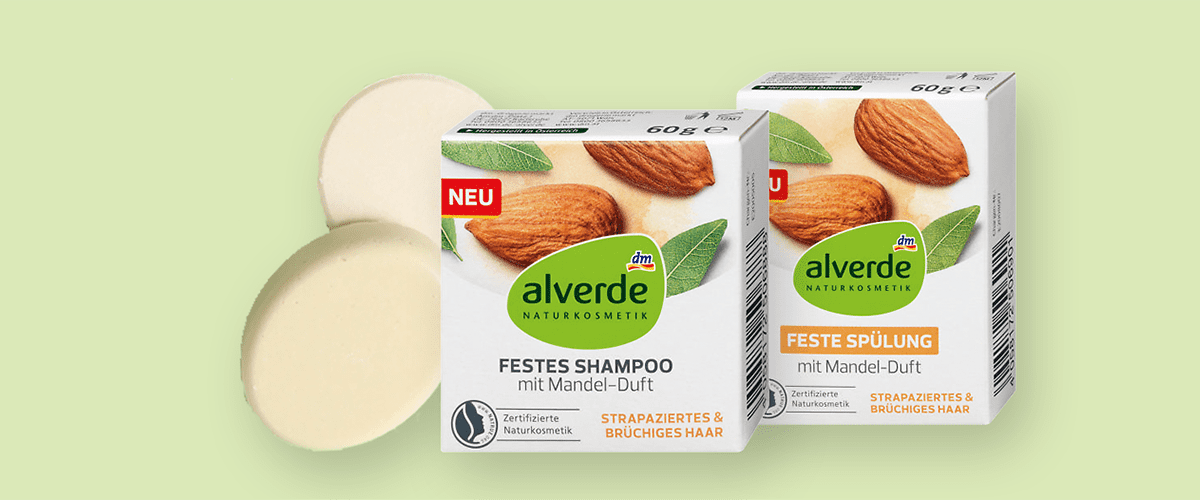 alverde shampoo e balsamo solidi