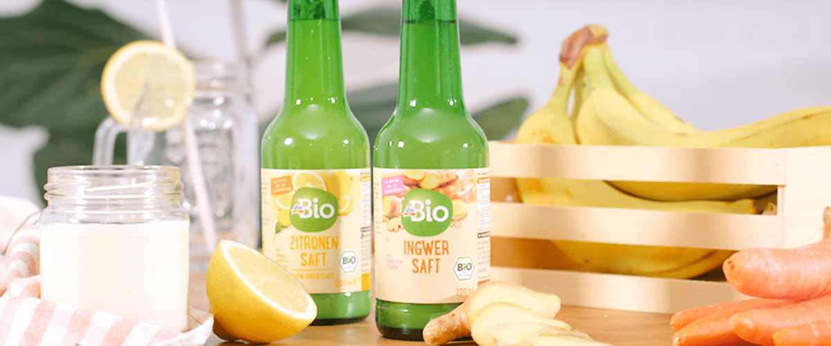 Ricetta Smoothie banana-carote-zenzero