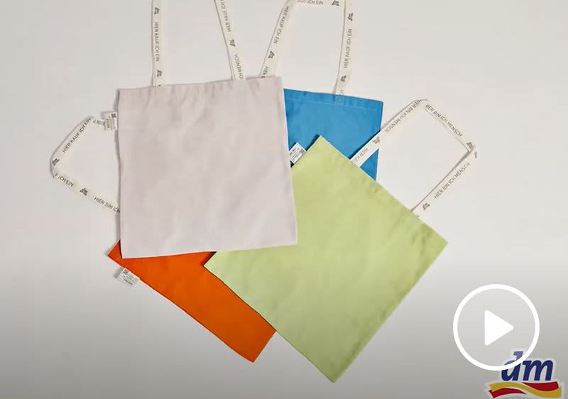 Eco shopper in viscose